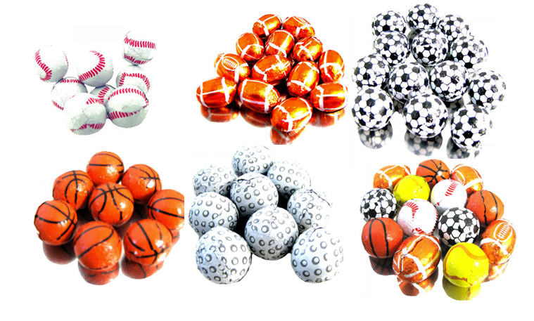 Chocolate Balls - Sports - Click Image to Close